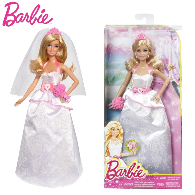 Poupee Barbie Princesse Pour Mariee Decoration De Mariage Cadeau D Anniversaire Ou De Noel Pour Enfants p33 Aliexpress