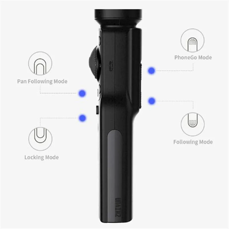 2018 Zhiyun Smooth 4 бесщеточный 3 осевой ручной карданный стабилизатор для iPhone Android Filmmakers