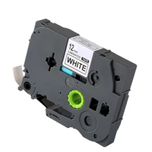 

Tze-231 Compatible P-Touch Tze 231 Label Tape Adhesive Laminated Black on White 12mm*8m Tze231 Ribbon Cartridge