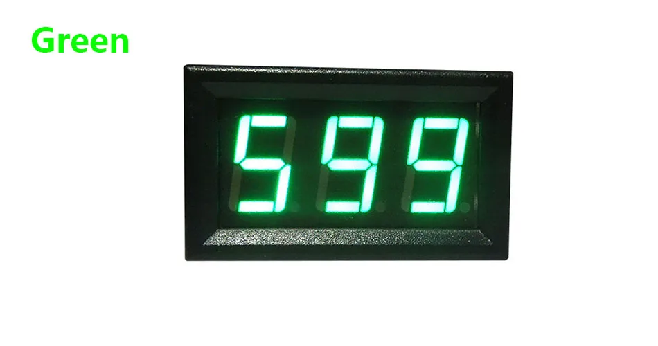 YB27 DC Digital Voltmeter DC0-300V 0-200V Three Wires DC Voltage Meters Digital Voltmeter Tester Volt Electrical Instruments (4)