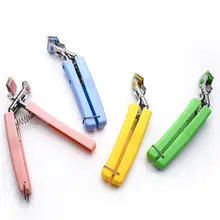 

Lightweight Stainless Steel Hot Plate Tong Bowl Pan Clamp Dish Gripper Clamp Holder (Random Color)