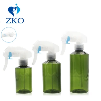 

1pcs100/150/200ml green sloping shoulder bottle cleaning hand sprayer plastic mouse mini trigger spray bottle free shopping