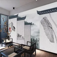 Художественная живопись lotus фоновая стена высокого качества настенная ткань производители, обои Фотообои