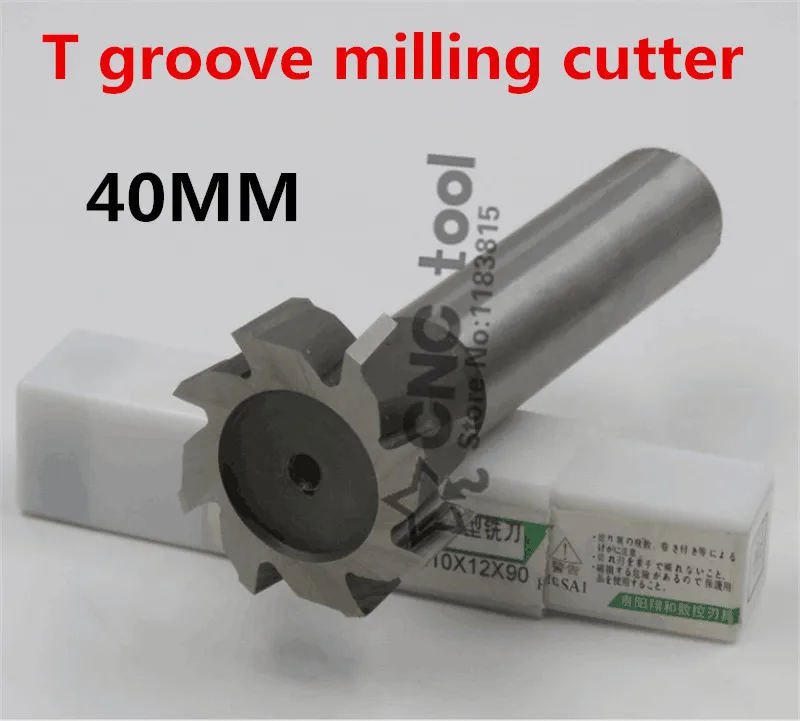 Free Shipping 1PCS 40*6*8*10*12 high speed steel Straight shank T