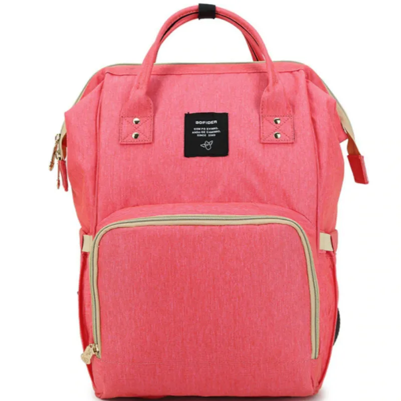 

New Double Shoulder Anti Mommy Bag and Baby Mother Pack Multi Function Large Capacity Go Out, Bao Ma Backpack Fashion Bag.