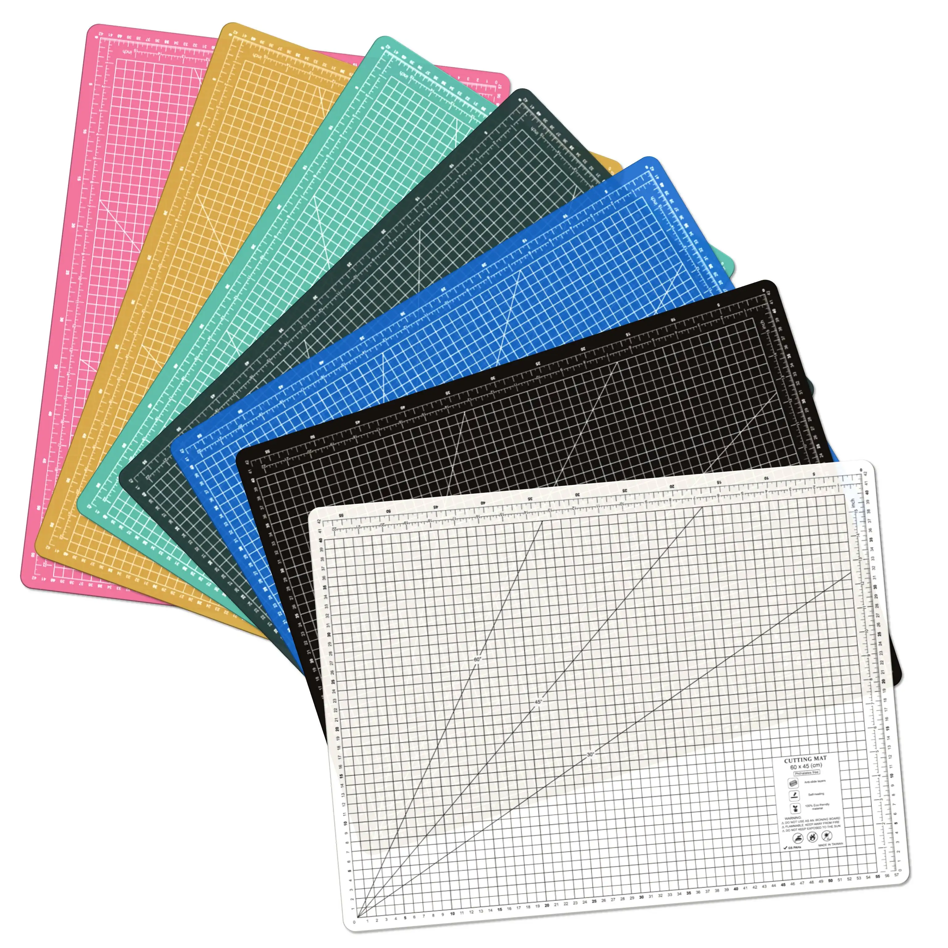 

A2 Size UESTA 60 x 45 CM Grid Eco Friendly Self Healing Cutting Mats