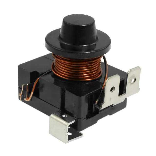Black Compressor Starter Relay For 3/8 Refrigeratorin Refrigerators