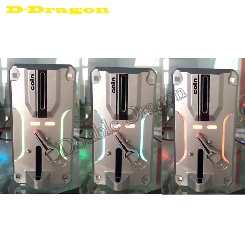 US $799.99 LED flashing colorful Electronic Coin Acceptor CPU Comparison Multi Coin Selector Mechanism Arcade Led panel Coin Acceptor