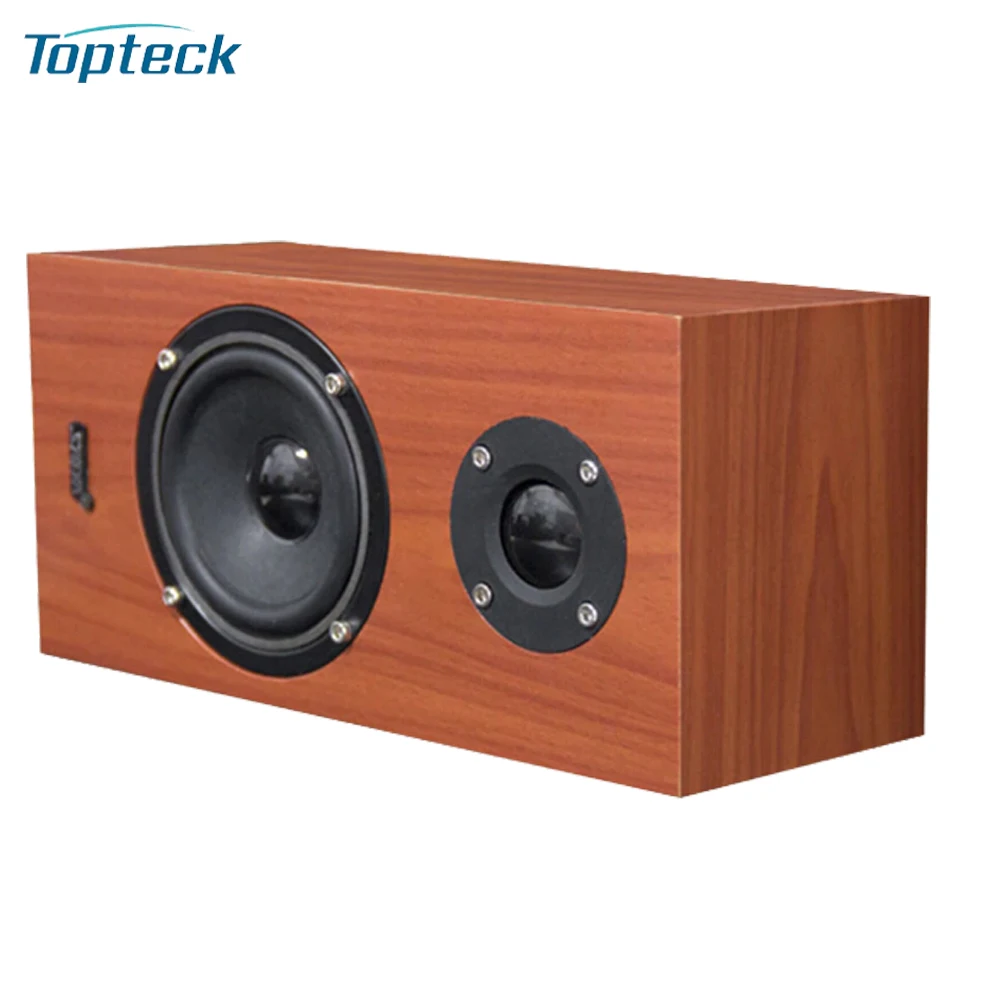 

SADA V-180 3.5mm Wired Wooden Speaker Computer Loudspeaker Bass Stereo Music Player Subwoofer Sound Box for Notebook Smartphone