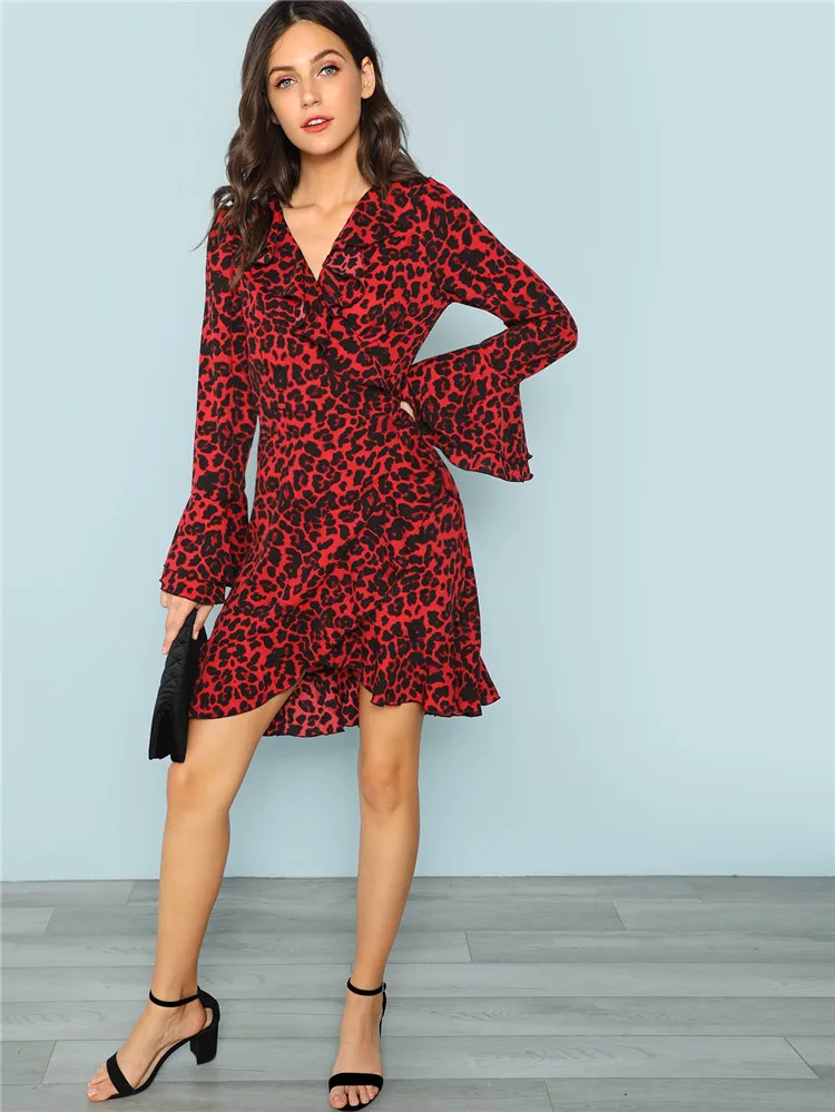 ruffle dress