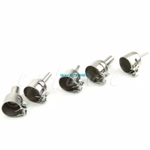 5 шт./компл. Тепловая пушка сопротивление насадки тепла воздуха Пистолеты Серебряный 45x24 мм MY10_35