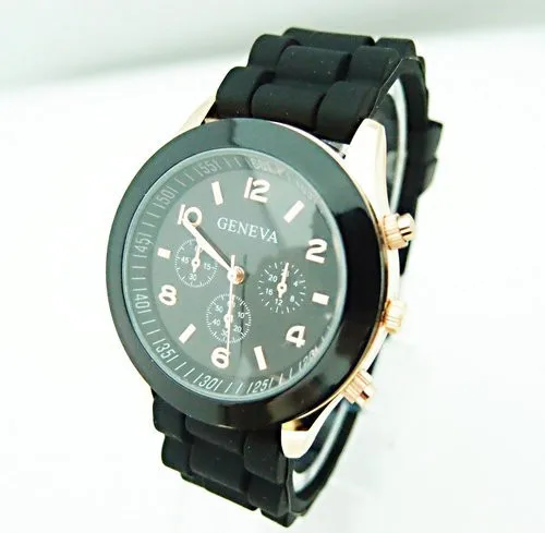 

Top Luxury Brand Silicone quartz watch women men ladies fashion bracelt wrist watch wristwatch relogio feminino masculino Clock