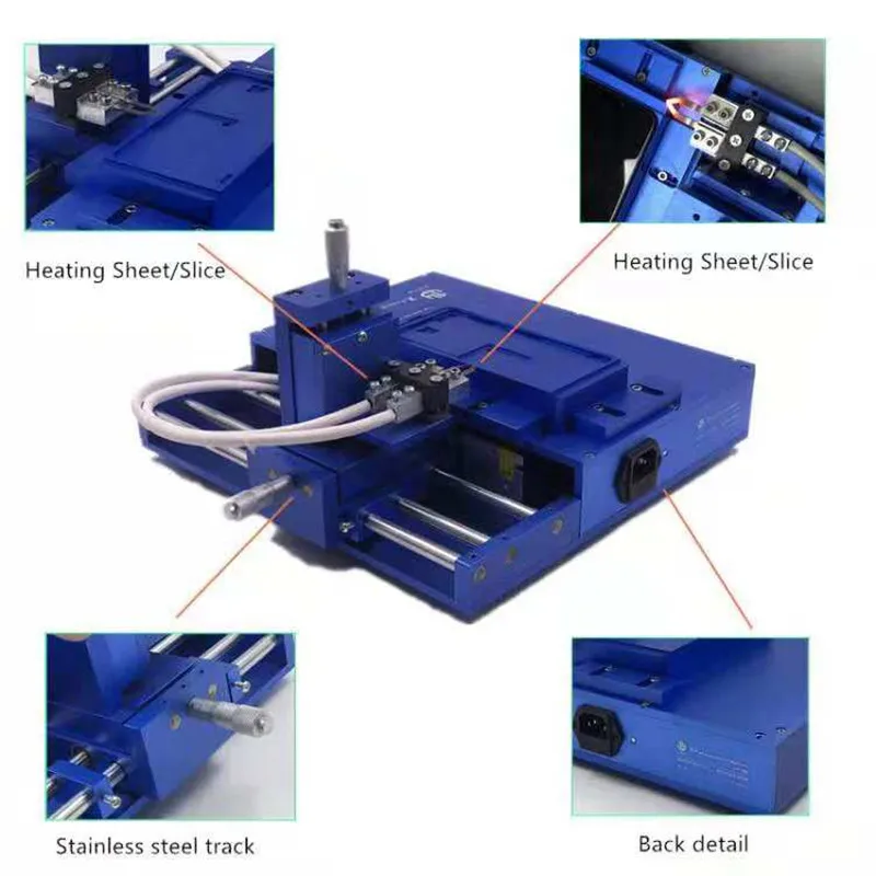 Рамка, станок-сепаратор для iphone X рамка сепаратор лицевой панели машина удаления рамы держатель удалить кронштейн нагревательная машина