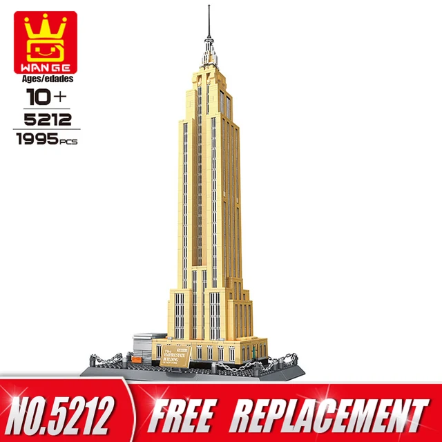 wange building blocks world famous architecture series empire state