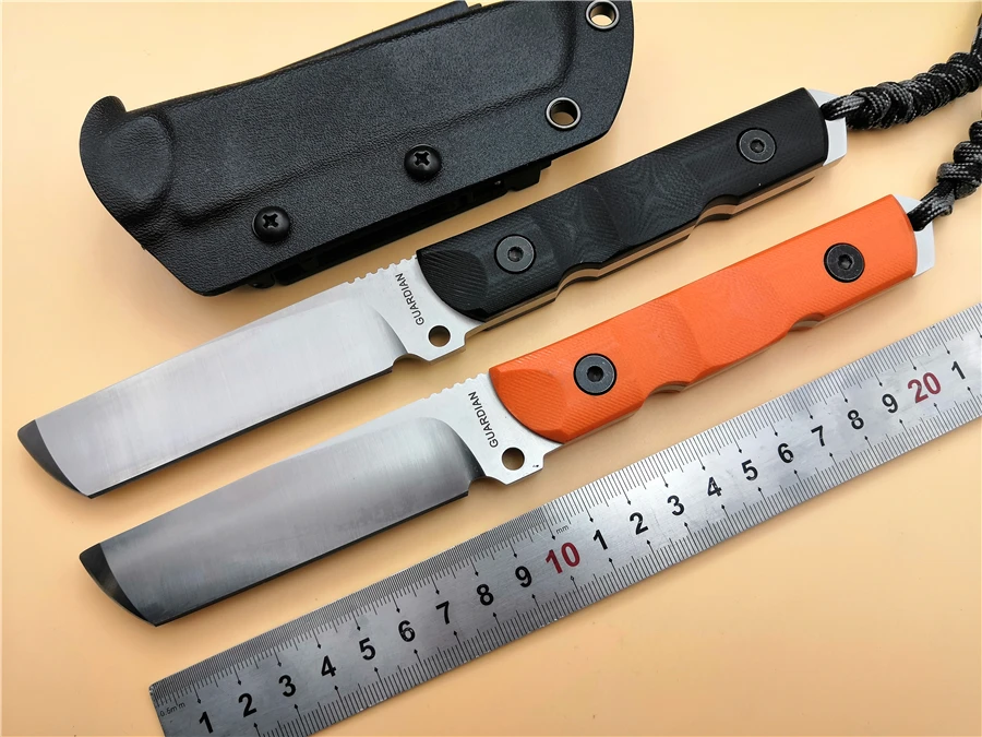 

KESIWO GUARDIAN D2 Fixed Blade Knife Quality G10 Handle Outdoor Hunting Camping Knife Utility Tactical Survival Knife Hand Tool