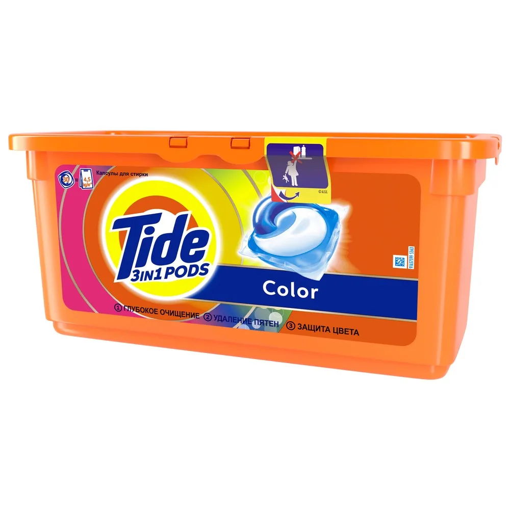 Капсулы для стирки Tide Color 30+ 30 шт