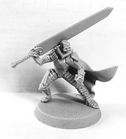 [Loong Way Miniatures] Klukva Miniatures Armored Great Swordsman 35 мм Полимерная миниатюрная|Аксессуары для