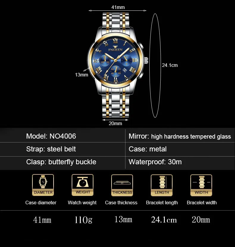 2019 New Gold Stainless Steel Quartz Watches Men Fashion Men Watches Top Brand Luxury Man Watch Waterproof relogio masculino 2019 New Gold Stainless Steel Quartz Watches Men Fashion Men Watches Top Brand Luxury Man Watch Waterproof relogio masculino