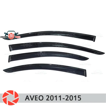 

Window deflector for Chevrolet Aveo T300 2012-2015 rain deflector dirt protection car styling decoration accessories molding