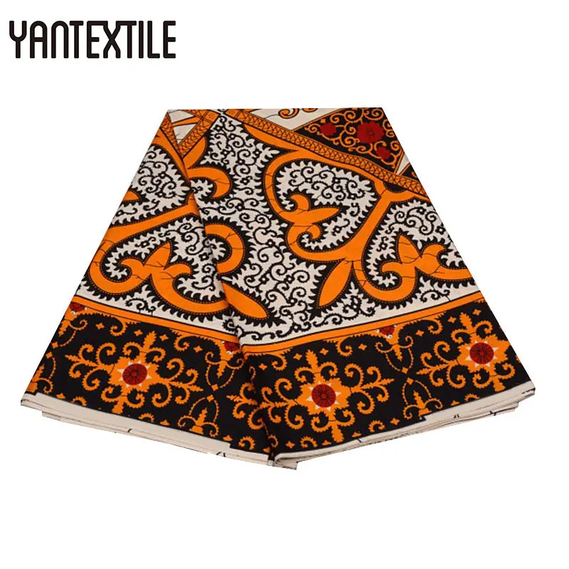 YANTEXTILE новые ткани дизайн 6 ярдов Заводская Акция Анкара ткань Африканская настоящая восковая печать Африканский Воск Tissu