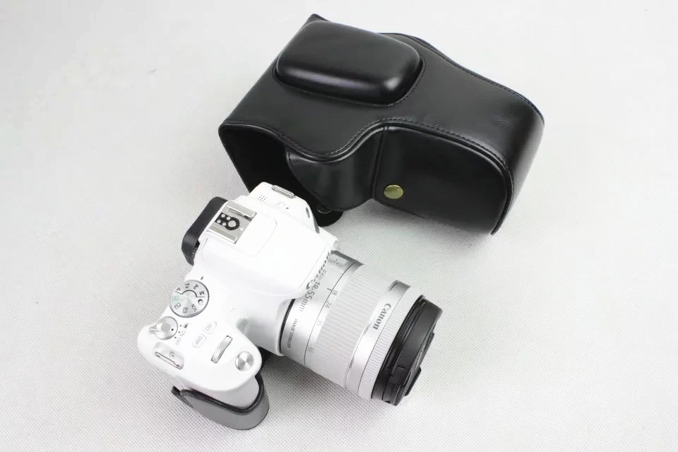PU кожаный чехол для камеры Сумка для Canon EOS 200D 200DII 18-55 мм сумка для камеры