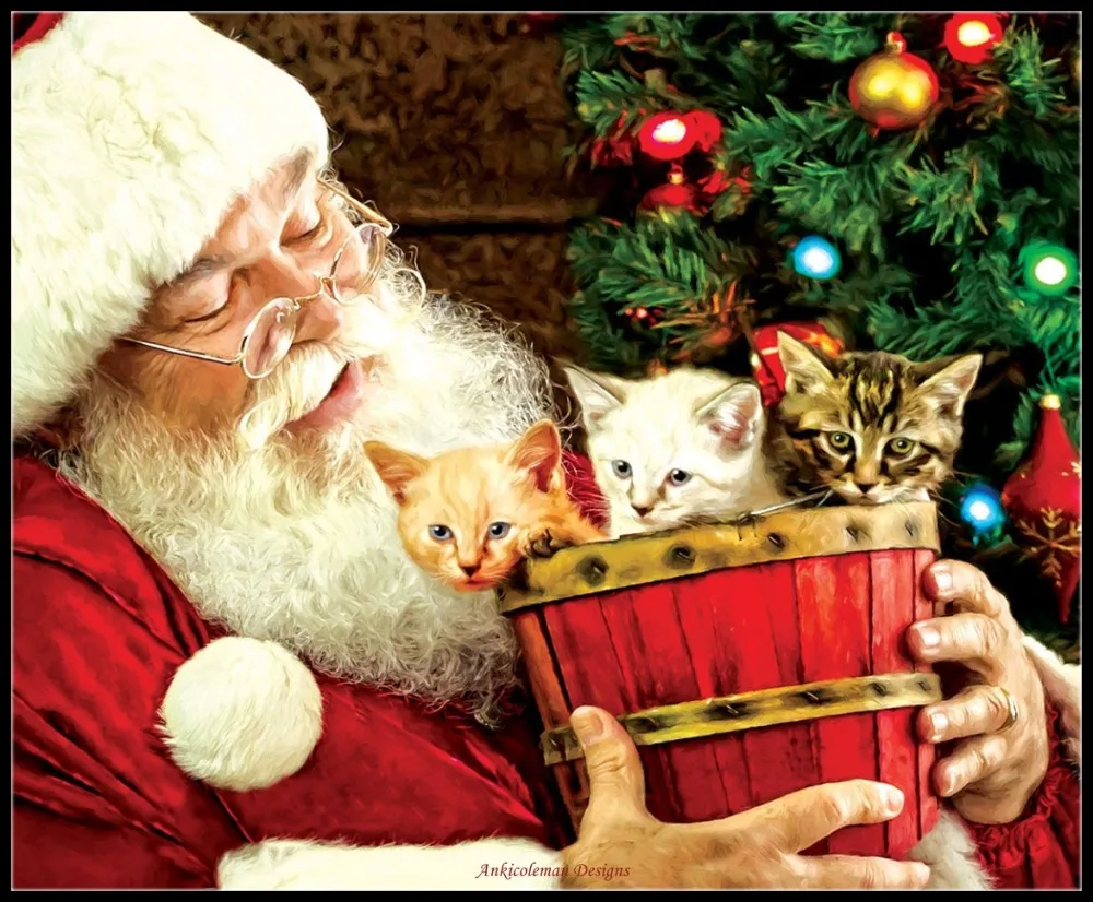 

Counted Cross Stitch Kits Needlework Embroidery - Crafts 14 ct Aida DMC Color DIY Arts Handmade Home Decor - A Barrel of Fun