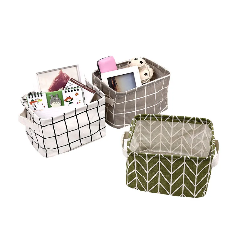 يى بوه القطن للماء تخزين مربع مجلة سلة التخزين وجبة اللعب تخزين سلة الحطام تخزين الرف