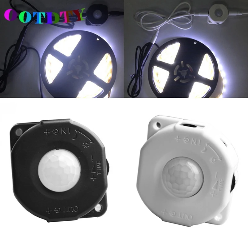 

OOTDTY DC 5-30V 6A Automatic Infrared PIR Motion Sensor Switch For LED light Lamp