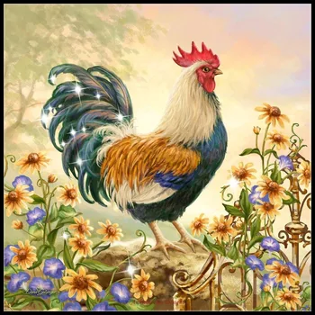 

Country Charm - Counted Cross Stitch Kits - DIY Handmade Needlework For Embroidery 14 ct Cross Stitch Sets DMC Color