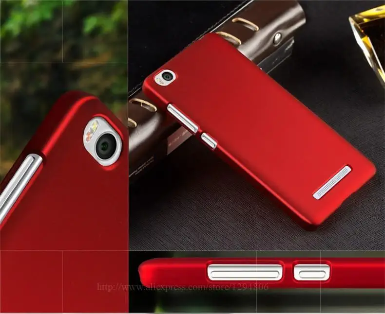 

Elegant Back Hard Plastic Phone Cover Ultra-thin Frosted Case for Xiaomi 5C 4C 4I Max 2 redmi note 2 3 4X 4 Pro Prime 4A Shell