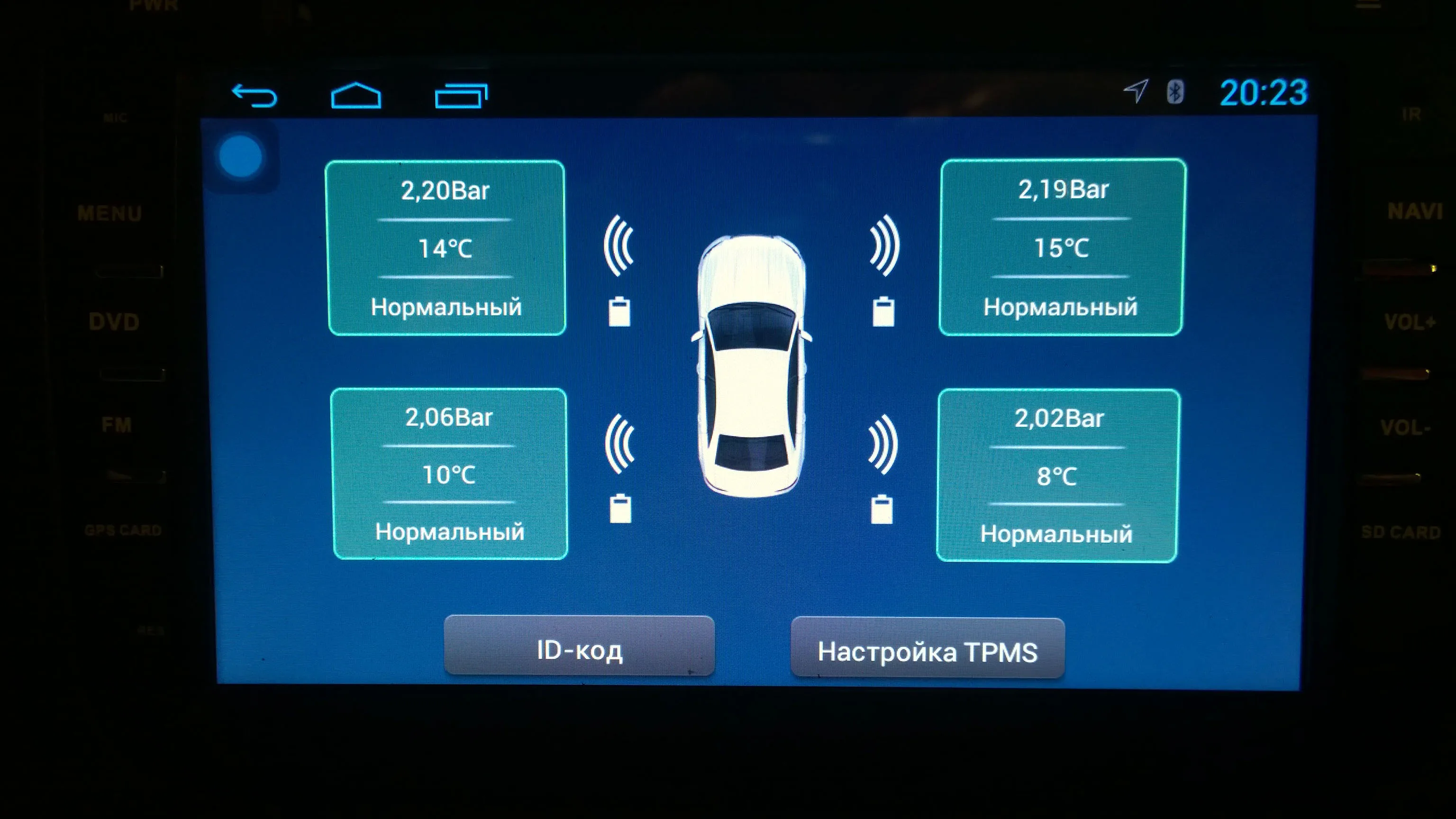 Отключить tpms kia sorento prime