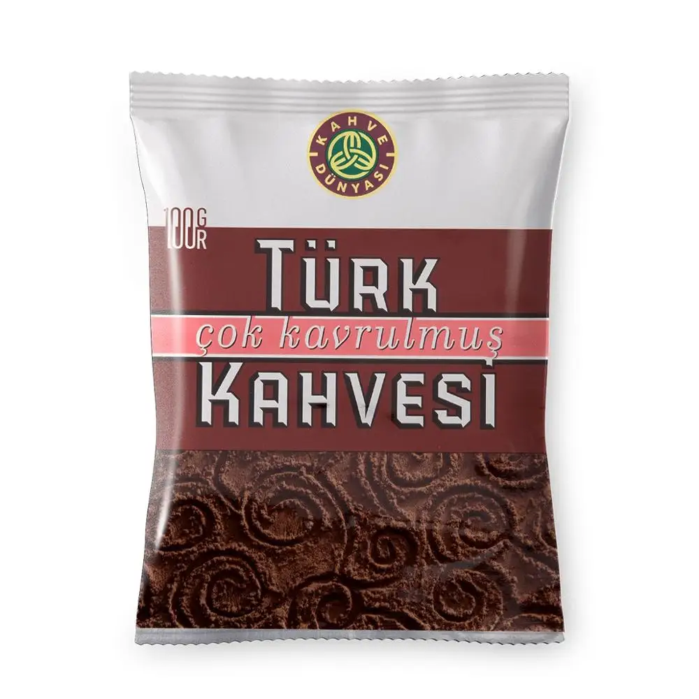 Turkish Roasted Ground Arabica Coffee World Kahve Dünyası