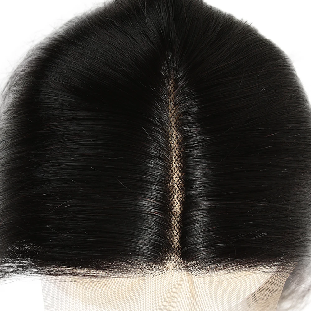 

Straight 5*6 Lace Closure With T Part 8-20 Inch 100% Peruvian Remy Human Hair Closure With Baby Hair Joedir Diamond Lace Closur