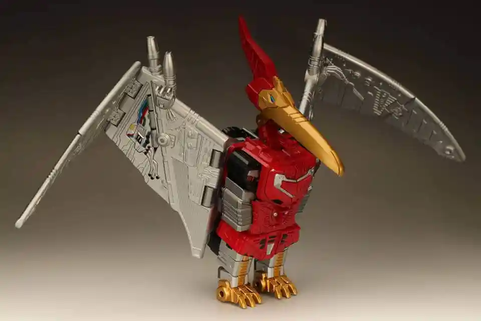 

[Show.Z Store] GigaPower GP HQ-05 Gaudenter Red Metallic Version Transformation Action Figure