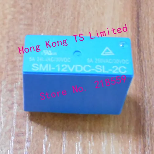 SMI-DC-SL-2C 12В/24В 8pin 5A 2 открытые закрытые реле SMI-12vDC-SL-2C SMI-24VDC-SL-2C | Электроника