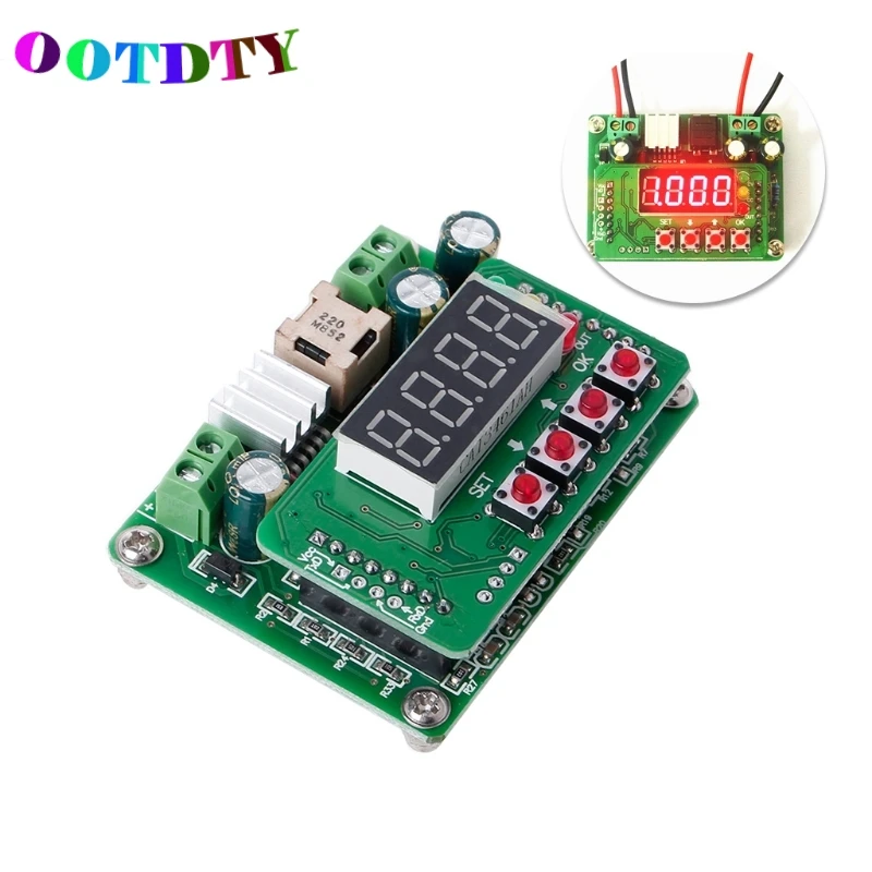 

OOTDTY Smart Electronics B3603 NC DC Power Supply Adjustable Step-Down Module Voltage Ammeter 36V 3A 108W Charger