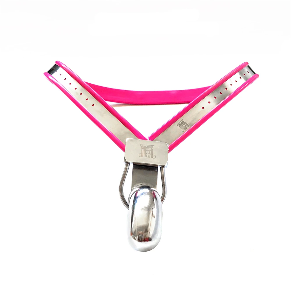 Male Adjustable Model-Y Stainless Steel Chastity Belt Device With Enclosed Totally Cage Adult Bondage Bdsm_voghion.com