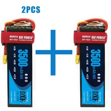 2PCS DXF lipo Battery 3S 11.1V 3500mah 4200mah 7000mah 8000mah 60C 120C 240C For 1/10 1/8 RC Car Truck FPV Drone Helicopter dxf good quality lipo battery 14 8v 4s 8000mah 30c 60c rc akku bateria for airplane helicopter boat fpv drone uav