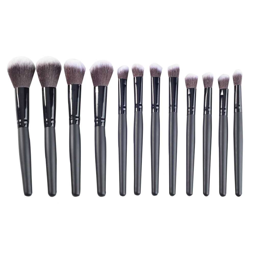 7/12 Pcs Makeup Brush Set Lady Cosmetic Foundation Blending Pencil