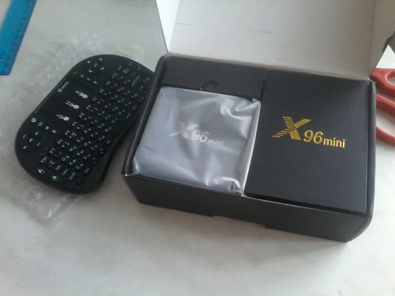 Vontar X96 мини Android ТВ-приставка Amlogic S905W четырехъядерный 2,4G WiFi X96mini Android 7,1 смарт-приставка 4K медиаплеер