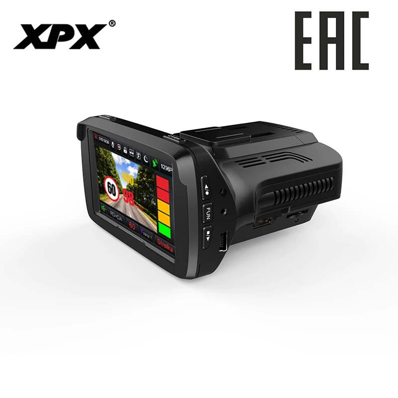 

XPX G515 Car dvr 3 in 1 Video Recorder Car DVR Camera car Ambarella A7 Radar Detector GPS LDWS Full HD 1296p 170 Degree Dash cam