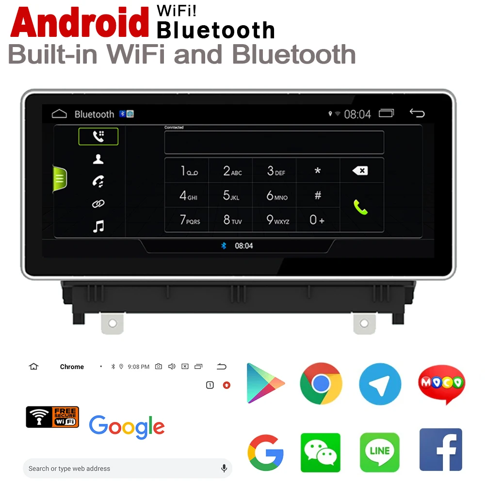 Perfect Car Android Audi A3 8V 2013~2018 MMI Touch Screen Radio Audio Multimedia Player Stereo Display navigation GPS Navi Map 5