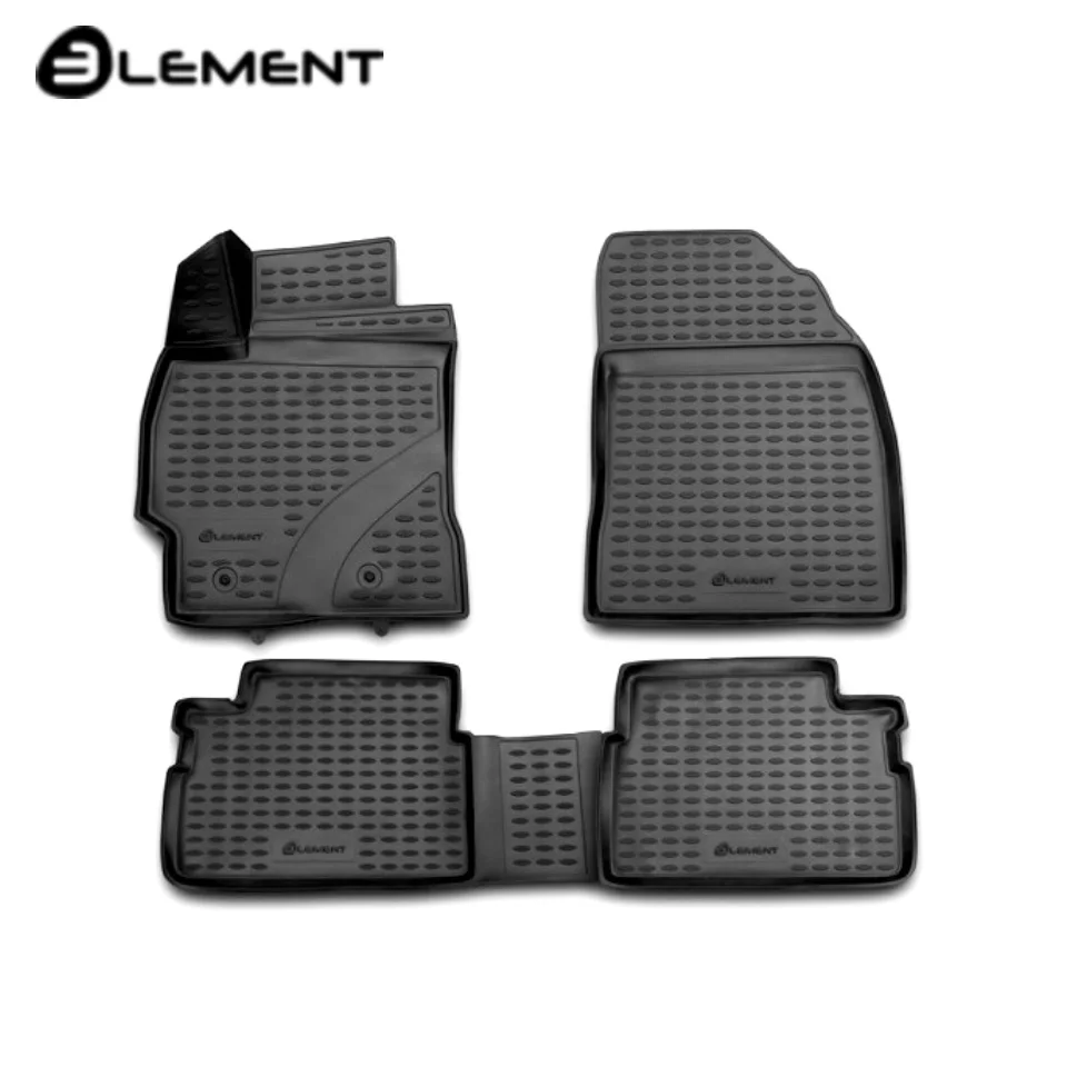 Для Toyota Corolla E160/E170 2013 2018 Коврики 3D в салон 4 шт./компл. полиуретан Element NLC3D4868210K|mats for