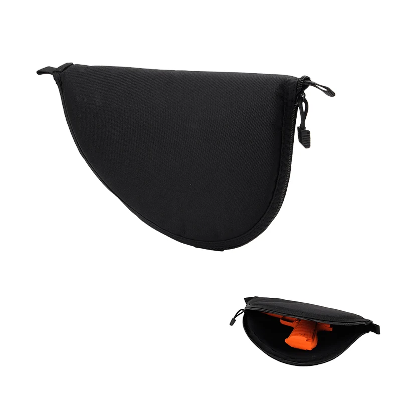 

Tactical Hand Gun Bag Portable Pistol Carry Bag Zipped Bag Airsoft Rug Gun Holster Storage Soft Case