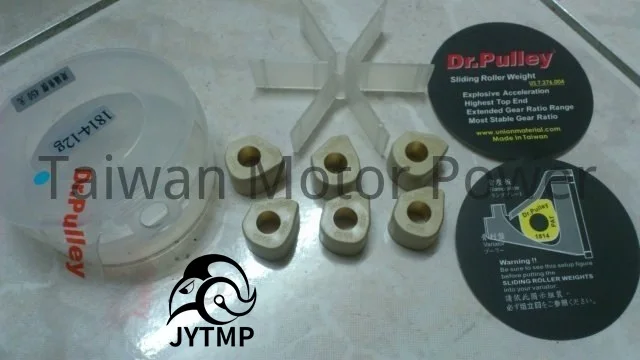 JYTMP Тайвань Dr. ролик ползунок Вес 25x22 16 ~ 30 г fit SYM RV 250 JOYMAX ситиком 300 GTS Nexus 500 x9 Aprilia