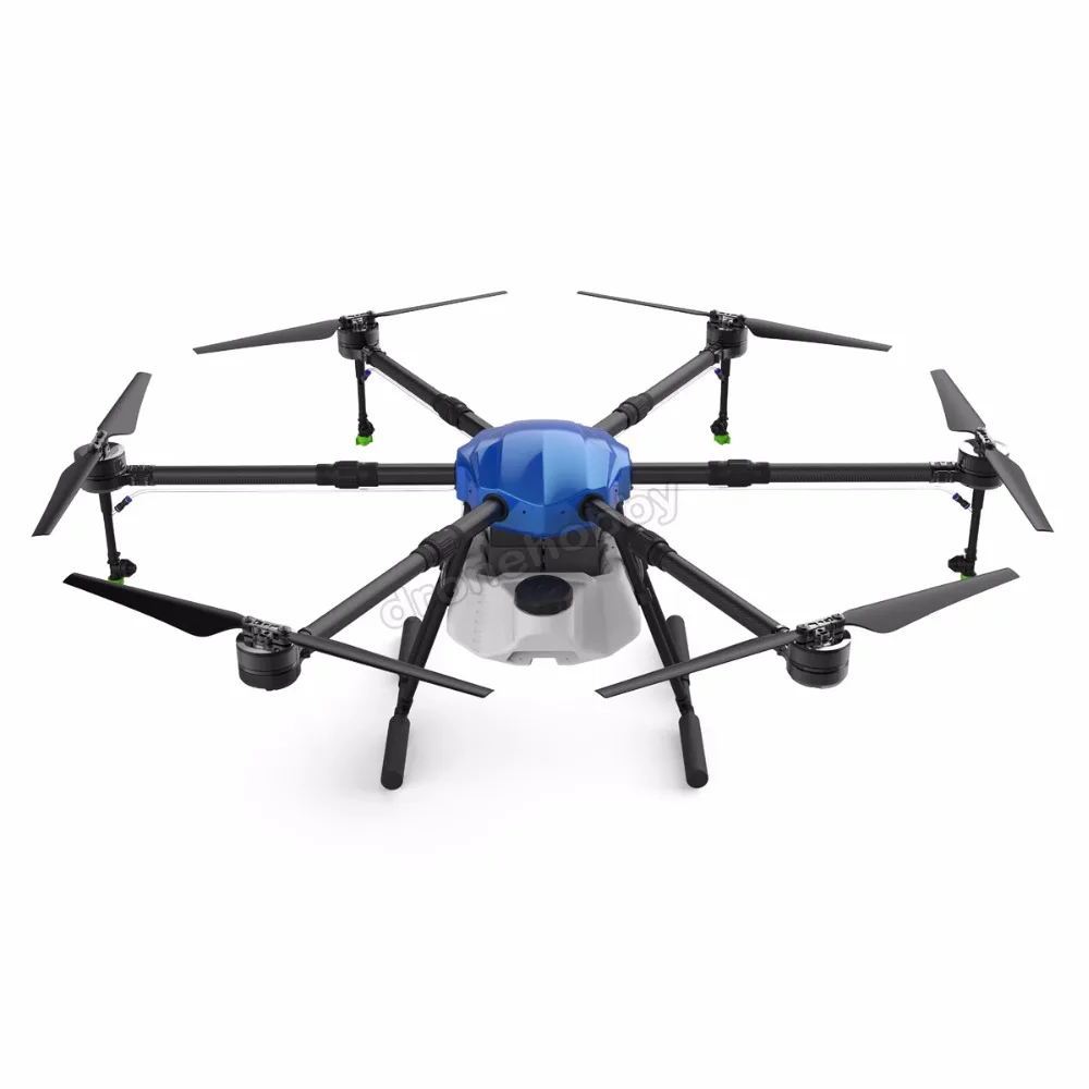 

6-axis waterproof Spray Agriculture drone w/16L Large Load Tank spraying system 1630mm Wheelbase Folding UAV 16KG Hexacopter