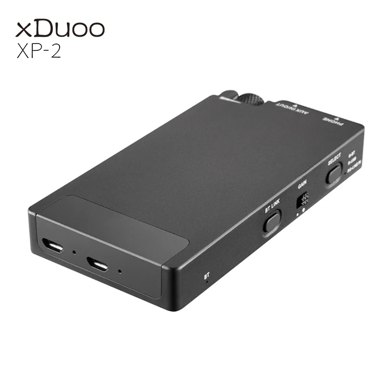  XDuoo XP-2 XP2 Portatile Bluetooth 5.0 Trasmissione Del Segnale HD USB DAC Amplificatore Per Cuffie