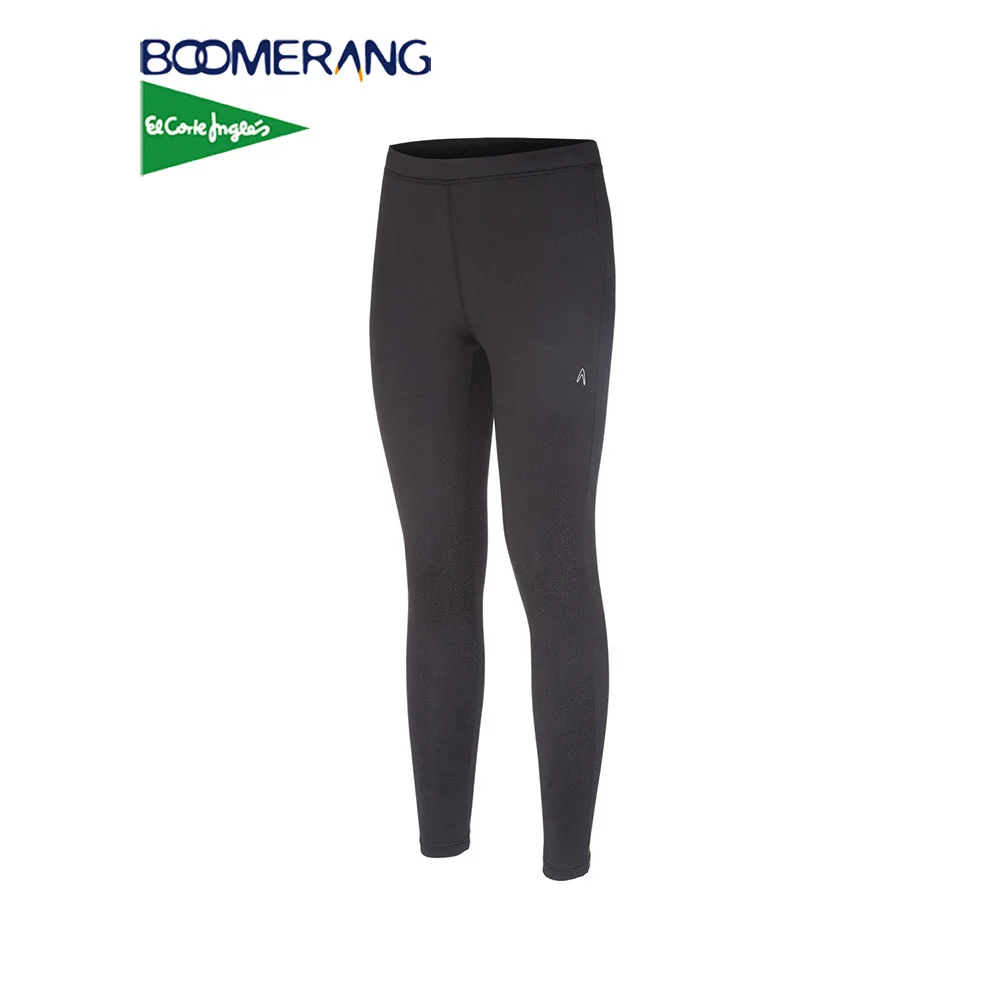 Женские черные спортивные брюки Boomerang длинные сетчатые штаны для бега