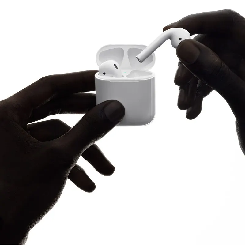 

Genuine Apple AirPods Wireless Headphones Original Apple Bluetooth Headset for iPhone iPad Mac and Apple Watch