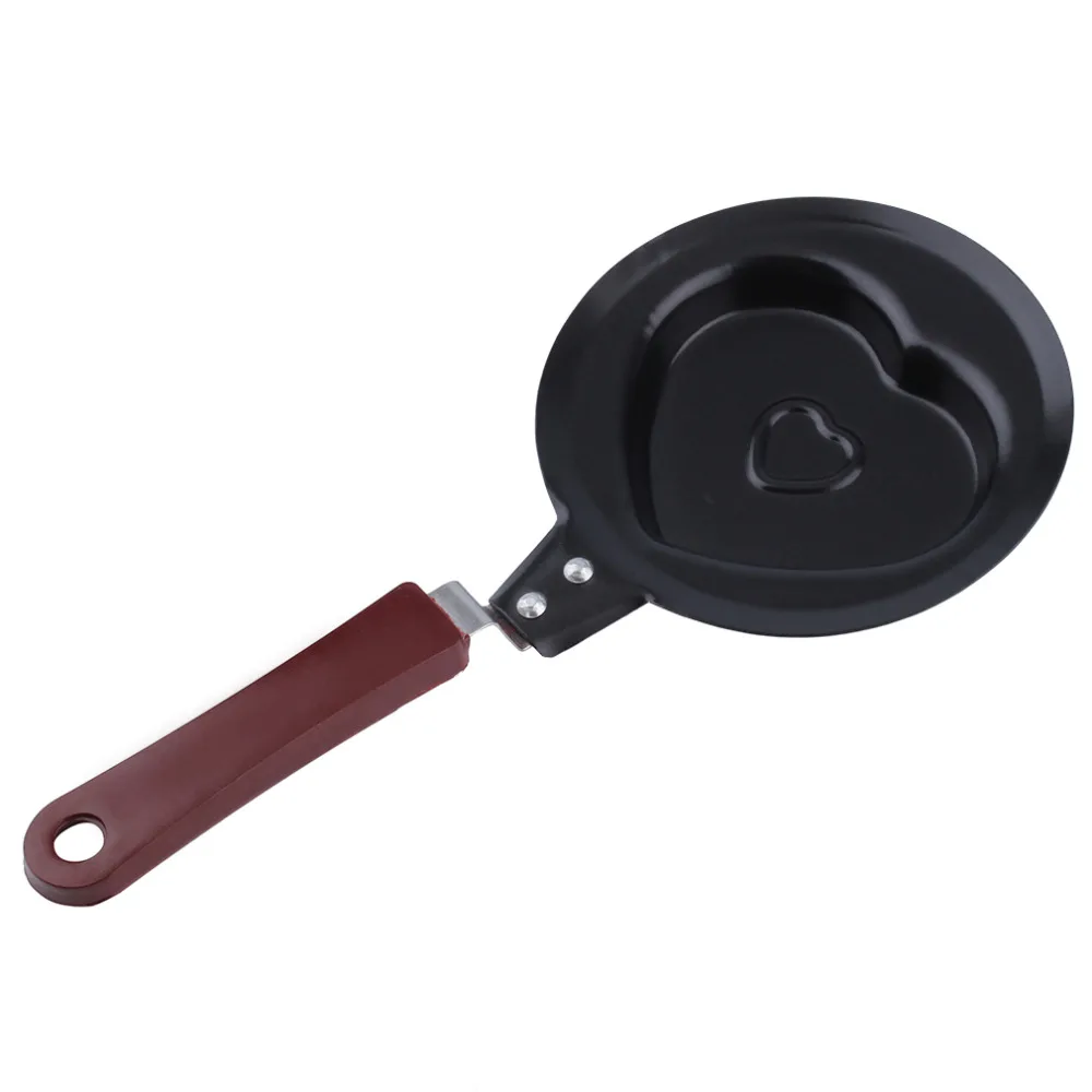 Мини антипригарное яйцо в форме сердца сковородка для блинов жаровня|frying pan|egg panpan